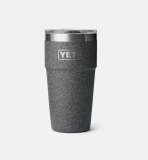 YETI / �����ƥ� 20 oz STACKABLE CUP �����å��֥륫�å� (���̡���590ml) BLACK STONE ���ꥫ�顼�ʥ֥�å����ȡ����