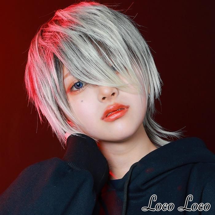 即納 ウィッグ ブラウン ブロンド ミックス ショート コスプレ クール 耐熱 Locoloco 自然な付け心地のファッションウィッグ の通信販売店 Locoloco ロコロコ