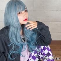 ブルー 青髪 水色系 Locoloco ロコロコ デイリーファッションウィッグ大人気通販ショップ