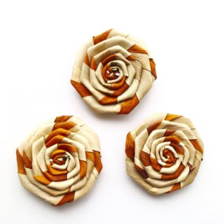 Lauhala rose marble  3pcs / ラウハラローズ　マーブル（５cm）３個　