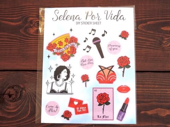 MI VIDA ߥꥸʥ롡Selena Por Vida DIY Sticker Sheet