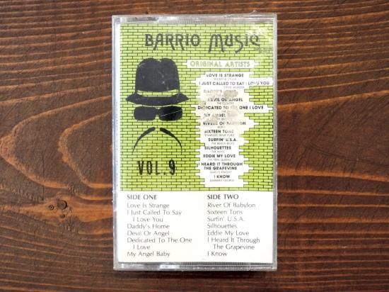 BARRIO MUSIC VOL.9  TAPE CASSETTE STEREO