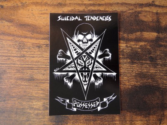 SUICIDAL TENDENCIES ƥǥ󥷡   POSSESSED STICKER ƥå