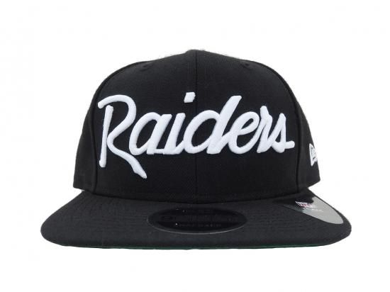 NEW ERA ˥塼顡9FIFTY  Oakland  Raiders  Snapback Cap BLACK