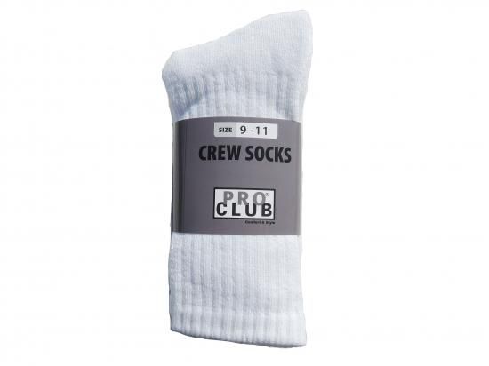 <img class='new_mark_img1' src='https://img.shop-pro.jp/img/new/icons8.gif' style='border:none;display:inline;margin:0px;padding:0px;width:auto;' />PRO CLUB ץ  HEAVY WEIGHT CREW SOCKS WHITE  إӡȡ롼å  ۥ磻  3PACK 3­ѥå