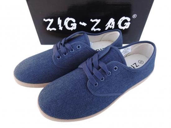 ZIG ZAG  Winos Shoes Lace Up Blue Denim /Brown Sole  #7271  ǥ˥