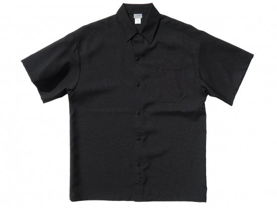 CalTop キャルトップ　Short Sleeve Solid Shirts  BLACK 