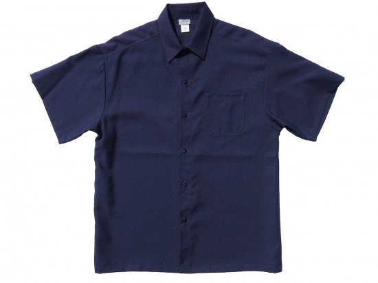 CalTop ȥåסShort Sleeve Solid Shirts  NAVY