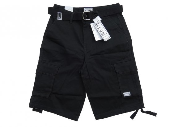 PRO CLUB ץ TWILL CARGO SHORTS  ĥ륫ѥ BLACK