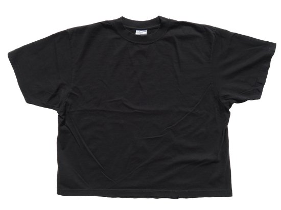 SHAKA WEAR  7.5oz Max Heavyweight Garment Dye Drop Shoulder T-shirt   ガーメントダイドロップショルダーTシャツ Black