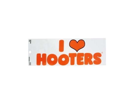 HOOTERS ա REFLECTIVE BUMPER STICKER Хѡƥå