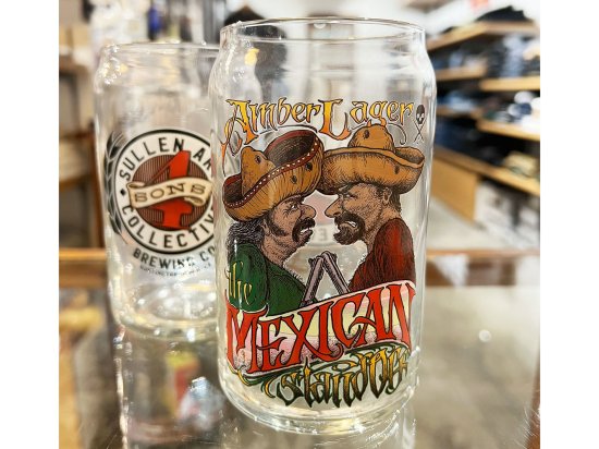 SULLEN CLOTHING MEXICAN STAND OFF PINT GLASS