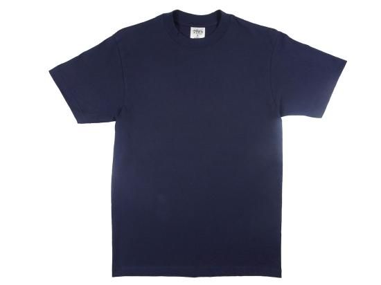 SHAKA WEAR  7.5oz Max Heavyweight T-shirt  إ T Navy