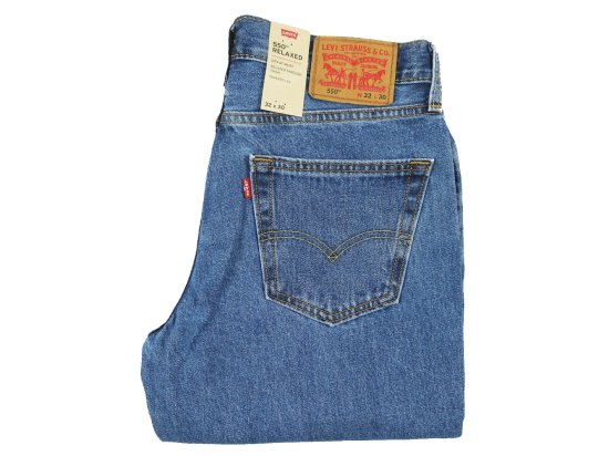 LEVI'S 550 ꡼Х Relaxed Fit Jeans  Medium Stonewashåեåȥߥǥॹȡ󥦥å塡L30 Non-stretch