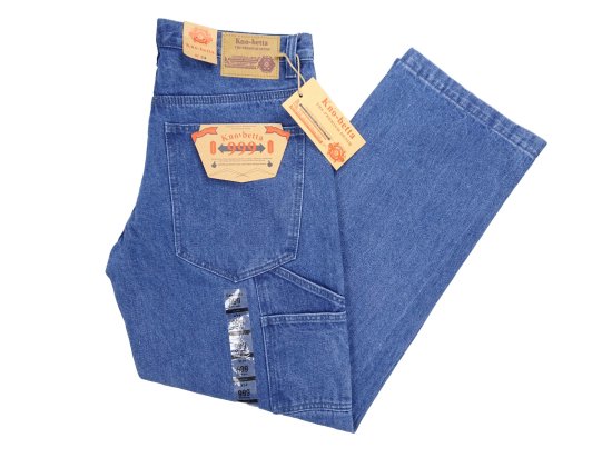 LA GATE Kno-Betta  #999 Carpenter's Loose Fit Jeans Med Blue  KN007 