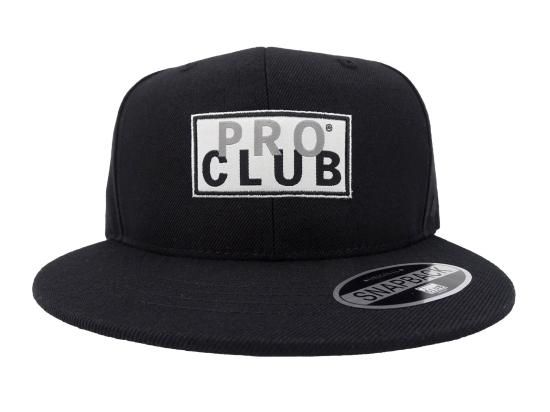 PRO CLUB LOGO SNAPBACK CAP BLACK