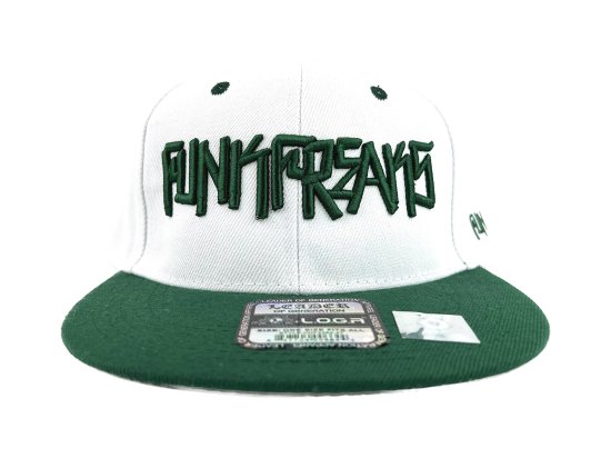 FUNK FREAKS ե󥯥ե꡼  PLACASSO Snapback ʥåץХå CAP WHITE x GREEN