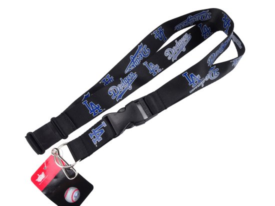 <img class='new_mark_img1' src='https://img.shop-pro.jp/img/new/icons8.gif' style='border:none;display:inline;margin:0px;padding:0px;width:auto;' />Los Angeles Dodgers  Lanyard ロサンゼルス ドジャース ランヤード Black x Blue