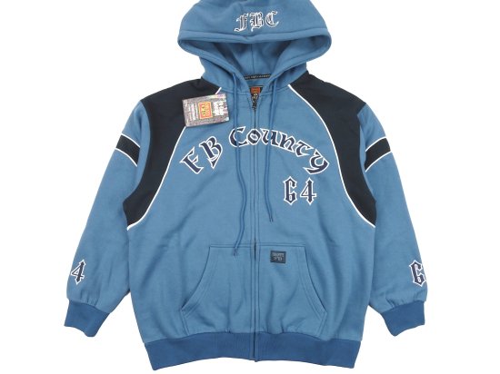 <img class='new_mark_img1' src='https://img.shop-pro.jp/img/new/icons8.gif' style='border:none;display:inline;margin:0px;padding:0px;width:auto;' />FB COUNTY FBC ZIP-UP HOODIE NAVY x SKY x WHITE