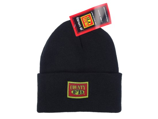 <img class='new_mark_img1' src='https://img.shop-pro.jp/img/new/icons8.gif' style='border:none;display:inline;margin:0px;padding:0px;width:auto;' />FB COUNTY BEANIE BLACK