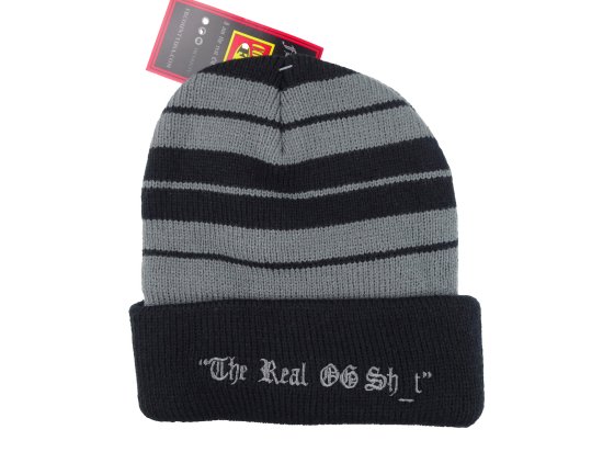 <img class='new_mark_img1' src='https://img.shop-pro.jp/img/new/icons8.gif' style='border:none;display:inline;margin:0px;padding:0px;width:auto;' />FB COUNTY CHARLIE BROWN BEANIE BLACK x GREY