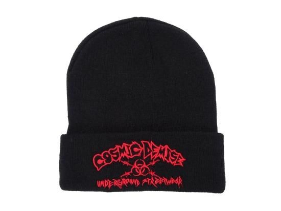 Cosmic Demise Beanie Black 