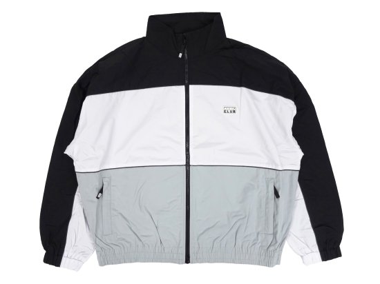 <img class='new_mark_img1' src='https://img.shop-pro.jp/img/new/icons8.gif' style='border:none;display:inline;margin:0px;padding:0px;width:auto;' />PRO CLUB プロクラブ  HEAVYWEIGHT TRACK JACKET BLK/SNW/GRY-BLACK