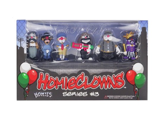 <img class='new_mark_img1' src='https://img.shop-pro.jp/img/new/icons8.gif' style='border:none;display:inline;margin:0px;padding:0px;width:auto;' />HOMIES CLOWNS Series #3  Figure Box Set