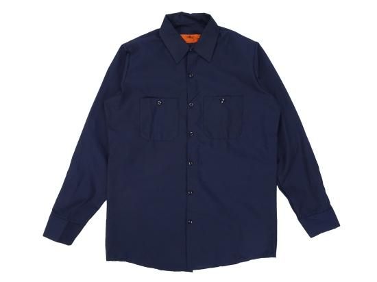 RED KAP  LONG SLEEVE  INDUSTRIAL  WORK SHIRT åɥå    SP14  NAVY ͥӡ