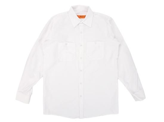 RED KAP  LONG SLEEVE  INDUSTRIAL  WORK SHIRT åɥå    SP14 WHITE ۥ磻