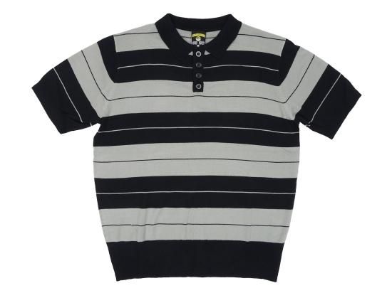 LOWRIDER MAGAZINE CHARLIE BROWN POLO BLACK