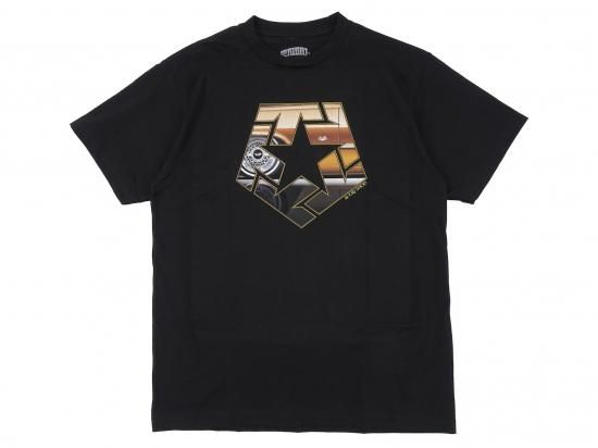TRIBAL STREETWEAR ȥ饤Х ȥ꡼ȥ S/S T-SHIRT JM FORD T-STAR  BLACK