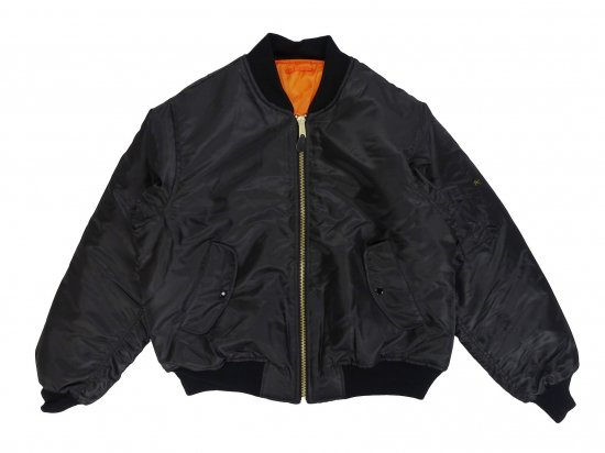 <img class='new_mark_img1' src='https://img.shop-pro.jp/img/new/icons8.gif' style='border:none;display:inline;margin:0px;padding:0px;width:auto;' />Rothco  MA-1 Flight Jacket Black