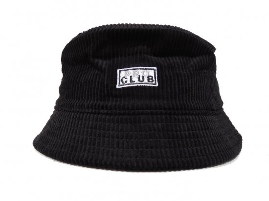 <img class='new_mark_img1' src='https://img.shop-pro.jp/img/new/icons8.gif' style='border:none;display:inline;margin:0px;padding:0px;width:auto;' />PRO CLUB ץ  Corduroy Bucket Hat ǥХåȥϥå Black