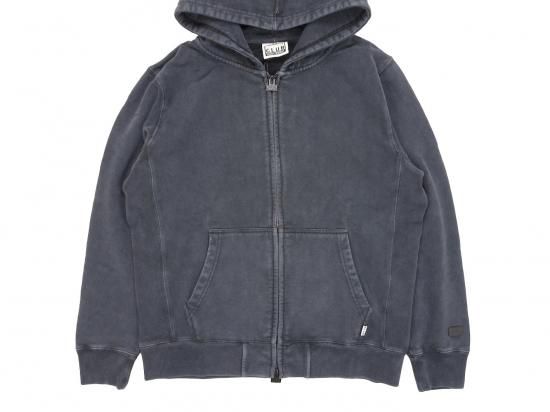 PRO CLUB ץ  Heavyweight Vintage Wash Zip-up Hoodie Black