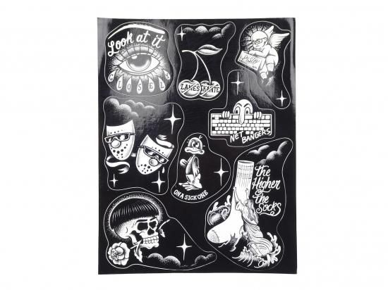 FOOS GONE WILD STICKER SHEET