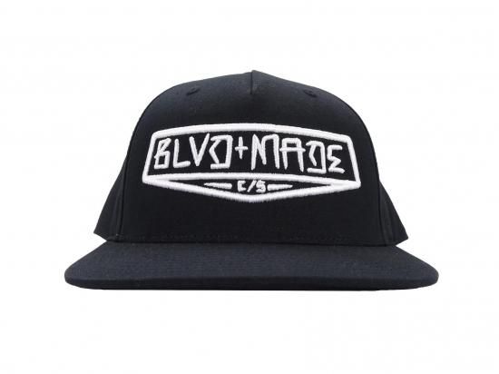 BLVD MADE ֡Сɥᥤ Snapback Hat  Black 