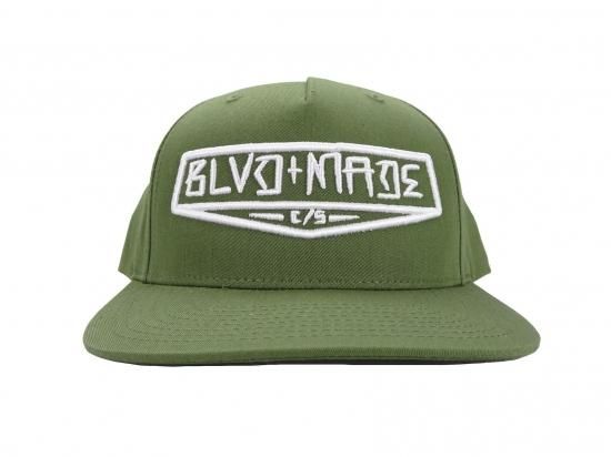 BLVD MADE ֡Сɥᥤ Snapback Hat  Olive