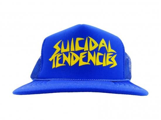 SUICIDAL TENDENCIES ƥǥ󥷡OG Flip Hat True Color of LA  Trucker Hat å奭å Royal x Yellow