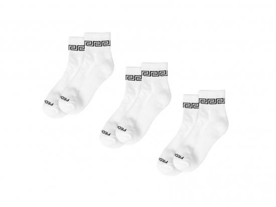 PRO CLUB ץ PC Link Ankle Socks 3PACK White