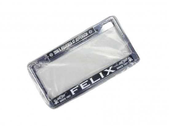 <img class='new_mark_img1' src='https://img.shop-pro.jp/img/new/icons8.gif' style='border:none;display:inline;margin:0px;padding:0px;width:auto;' />Felix Chevrolet Chrome License Plate Metal Frame 饤󥹥ե졼 (2)