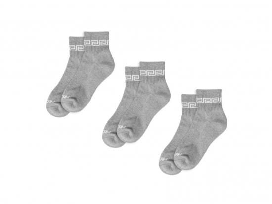 <img class='new_mark_img1' src='https://img.shop-pro.jp/img/new/icons8.gif' style='border:none;display:inline;margin:0px;padding:0px;width:auto;' />PRO CLUB ץ PC Link Ankle Socks 3PACK Heather Grey