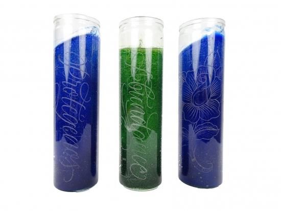 <img class='new_mark_img1' src='https://img.shop-pro.jp/img/new/icons8.gif' style='border:none;display:inline;margin:0px;padding:0px;width:auto;' />Irene Shiori  Art Candle with Glass Engraving