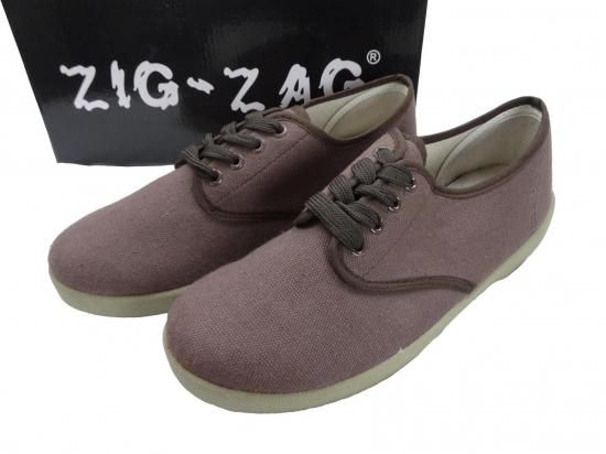 ZIG ZAG  Men's Loafer Oxford Shoes Winos Shoes  #7201 Taupe / Grey Gum Sole 