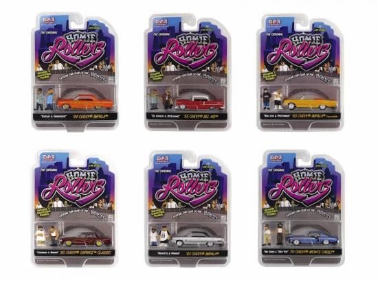 <img class='new_mark_img1' src='https://img.shop-pro.jp/img/new/icons8.gif' style='border:none;display:inline;margin:0px;padding:0px;width:auto;' />Homie Rollerz 1:64 Diecast Set