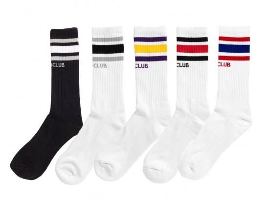 <img class='new_mark_img1' src='https://img.shop-pro.jp/img/new/icons8.gif' style='border:none;display:inline;margin:0px;padding:0px;width:auto;' />PRO CLUB ץ STRIPE CREW SOCKS 5 COLOR