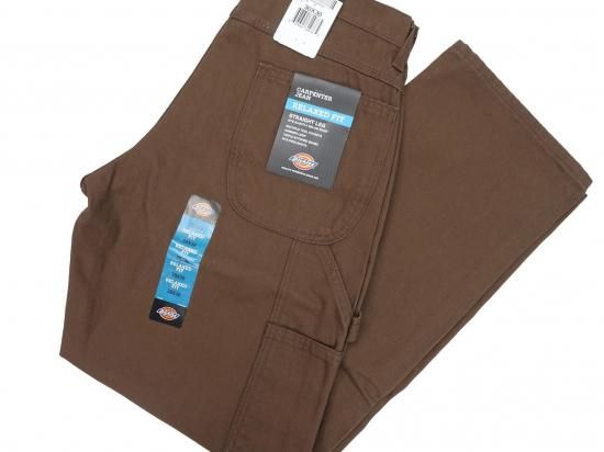 <img class='new_mark_img1' src='https://img.shop-pro.jp/img/new/icons8.gif' style='border:none;display:inline;margin:0px;padding:0px;width:auto;' />Dickies ǥå  #1939RTB   Relaxed Fit Straight Leg Carpenter  Duck Pants  ڥ󥿡ѥ  ֥饦  USA