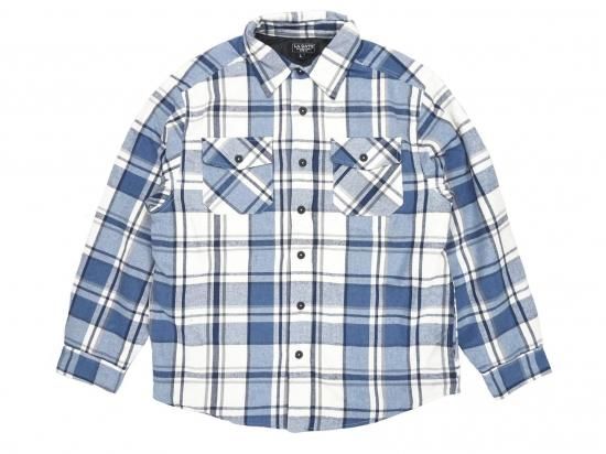 <img class='new_mark_img1' src='https://img.shop-pro.jp/img/new/icons8.gif' style='border:none;display:inline;margin:0px;padding:0px;width:auto;' />LA GATE FLANNEL JACKET եͥ ƥ󥰥ĥ㥱å #9 BLUE