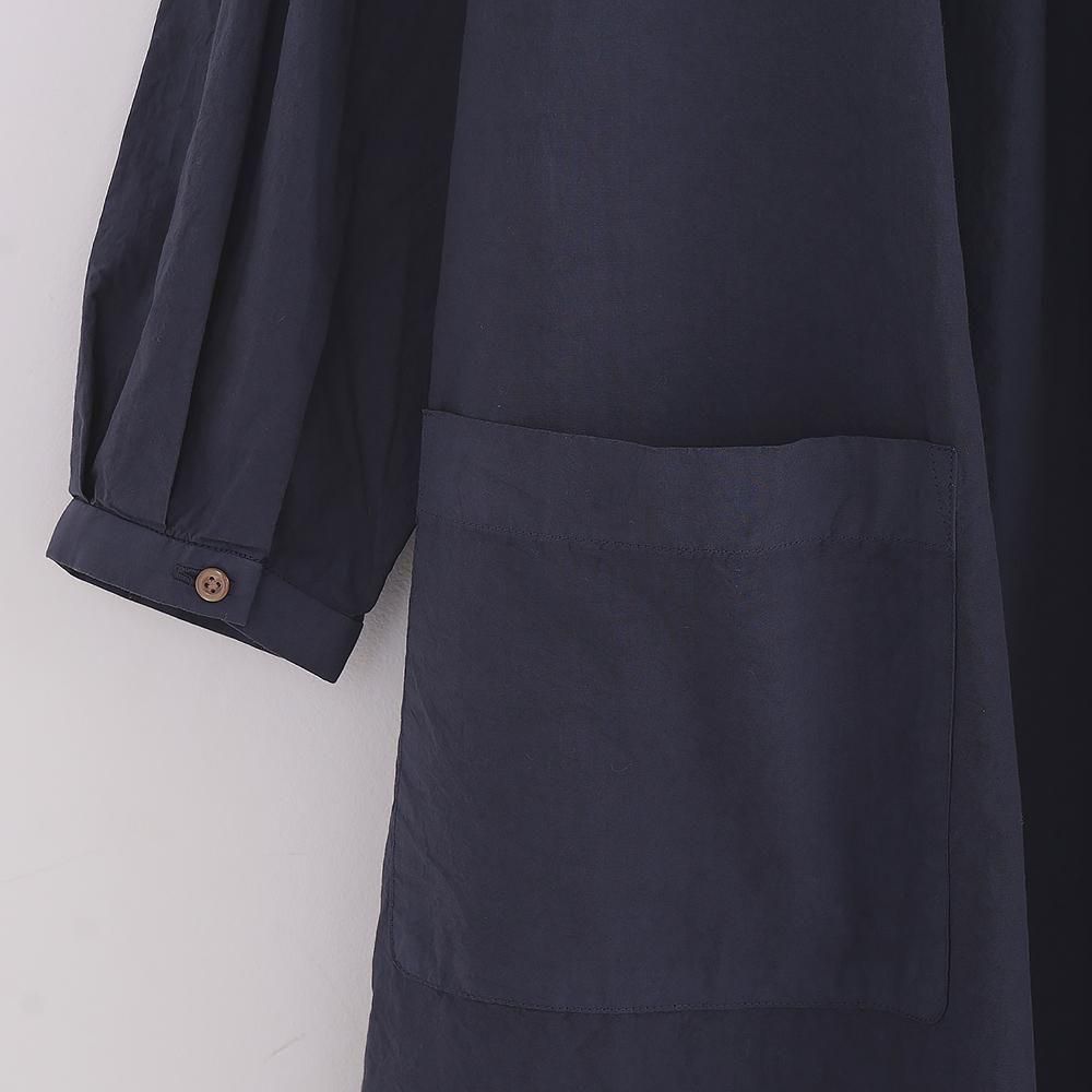 新品タグ付き　NADELL チュニック　オーガニックコットン 公式】オーガニックコットン ループボタンチュニック | NADELL