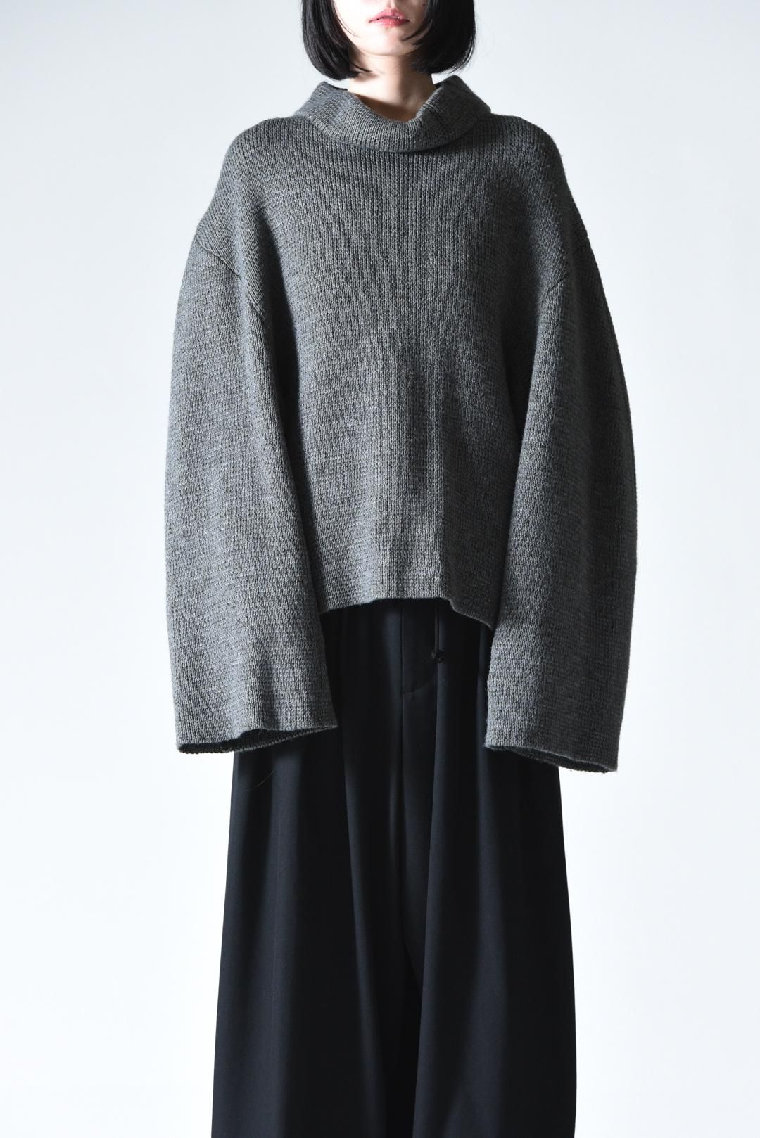 Ka na ta unmilitary knit gray - Ka na ta,Yohji Yamamoto取扱 Ka na ta unmilitary knit gray - Ka na ta,Yohji Yamamoto取扱